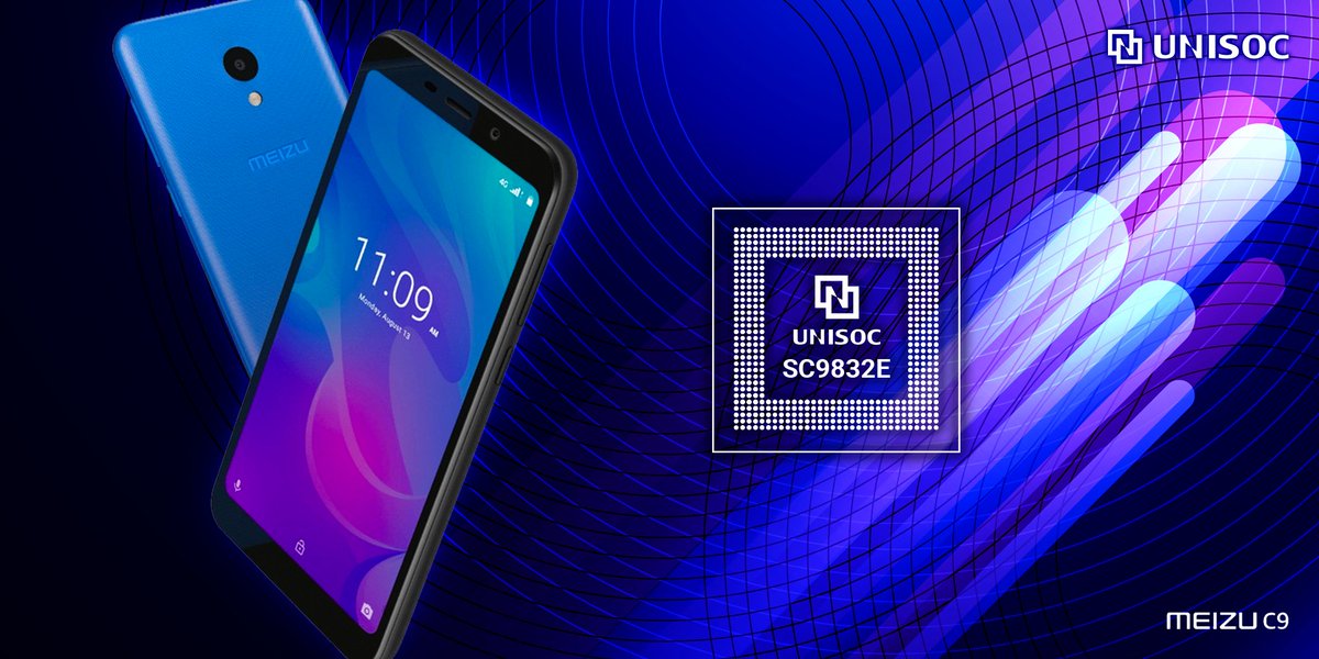 UNISOCTech's tweet photo. The #SC9832E is the most integrated #LTE #chipset in the world, and powers @MEIZU's new C9 #smartphone. Offering strong #performance and low power consumption, the #MeizuC9 breaks the mold.
#UNISOC #IC #semiconductor https://t.co/GR86zlb8Ws