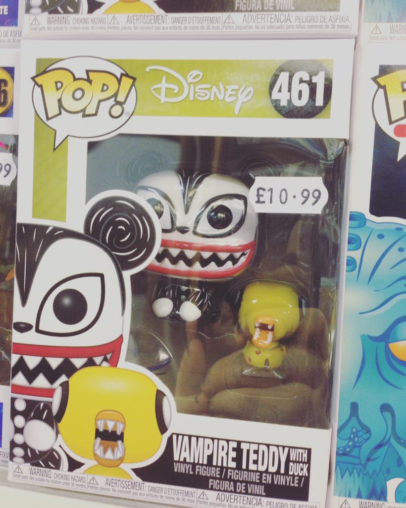 WorldsApart_Bir's tweet photo. There's only 297 days until the next Halloween!! #nightmarebeforechristmas #funko #funkopop #vampireteddy https://t.co/q4XHRxBS5a