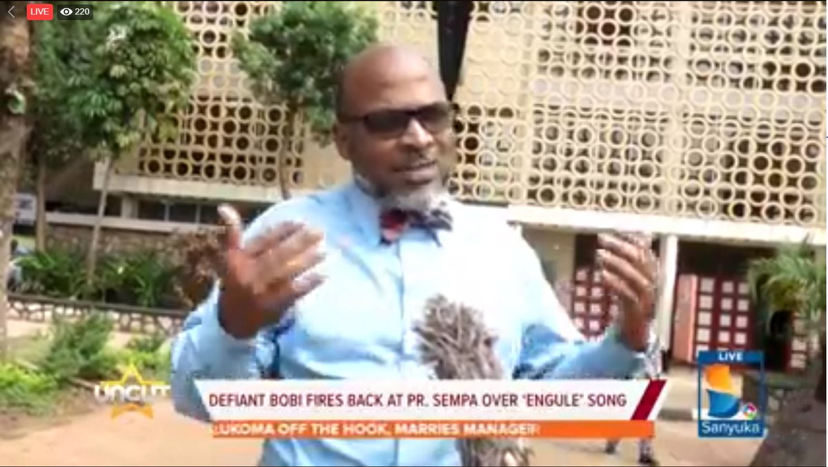 Fireliglntfi's tweet photo. Bobi Wine has no right to mix politics and gospel songs: Pr. Sempa. #NBSUncut #NBSUpdates #NBSAt10 https://t.co/sw9VtG8UBp