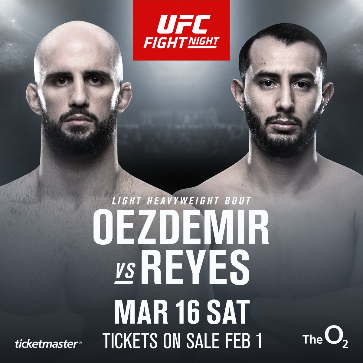 ufcontnt's tweet image. #UFCLondon has another fight 👊

5️⃣ Volkan Oezdemir vs Dominick Reyes 8️⃣

This should be good 😏