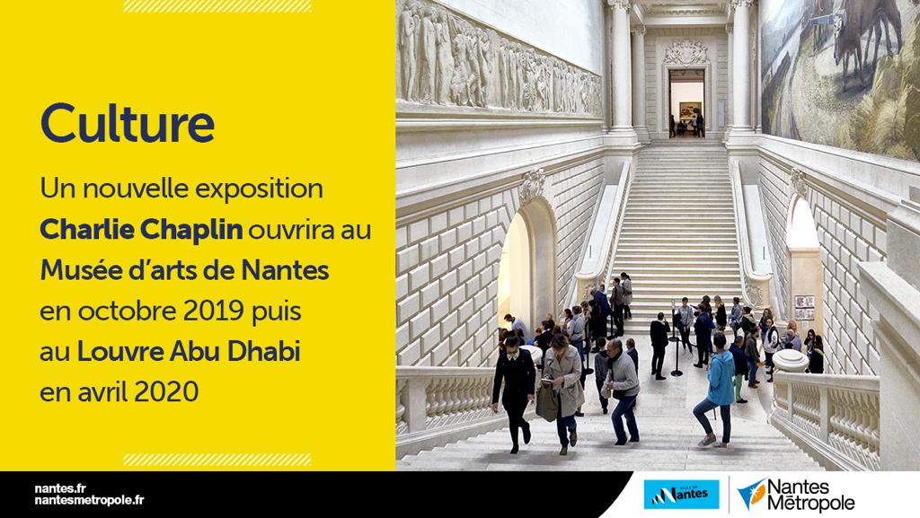 Johanna Rolland On Twitter Voeux2019 Duneufpournantes Culture L Exposition Charlie Chaplin Qui Ouvrira A Nantes En Octobre 2019 Au Museeartsnantes Sera Ensuite Accueillie En Avril 2020 Au Louvre Abu Dhabi Avec 400 000