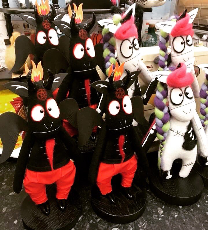 p_and_n_uk's tweet photo. Baphomet or Zombie Unicorn...?
Who’s your favourite?
🦄🦄😈😈
https://t.co/yRhpgpo01S
#baphomet #zombieunicorn #zombiecorn #devil #altdoll #altgift #creepycute #pinsandneedles #dolls #collectibles #uniquedolls #alt #altbusiness #altdoll #artdoll #scarycute #unicornforlife https://t.co/twNKyISass
