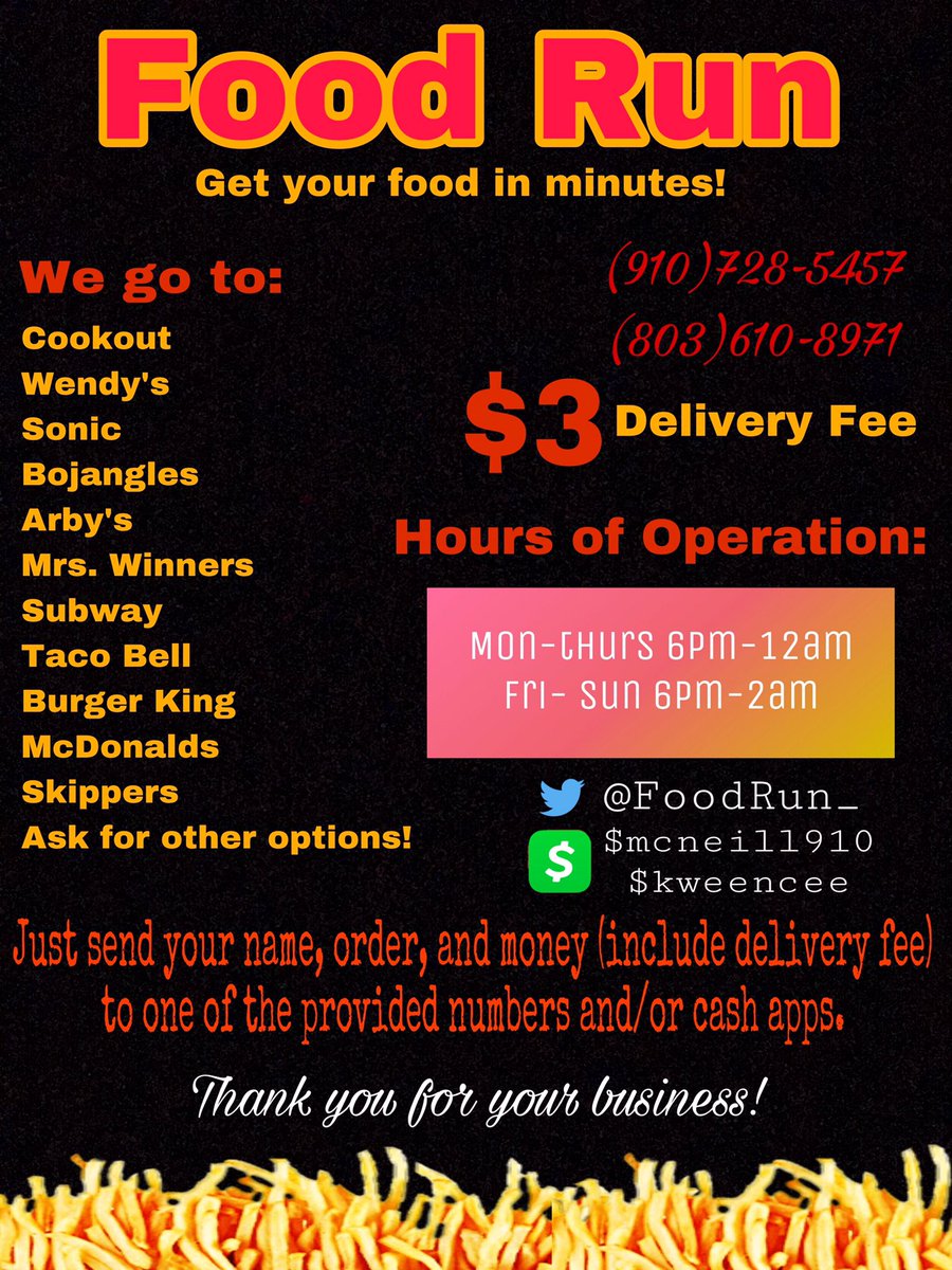 FoodRun_'s tweet image. Check us out! #NCAT