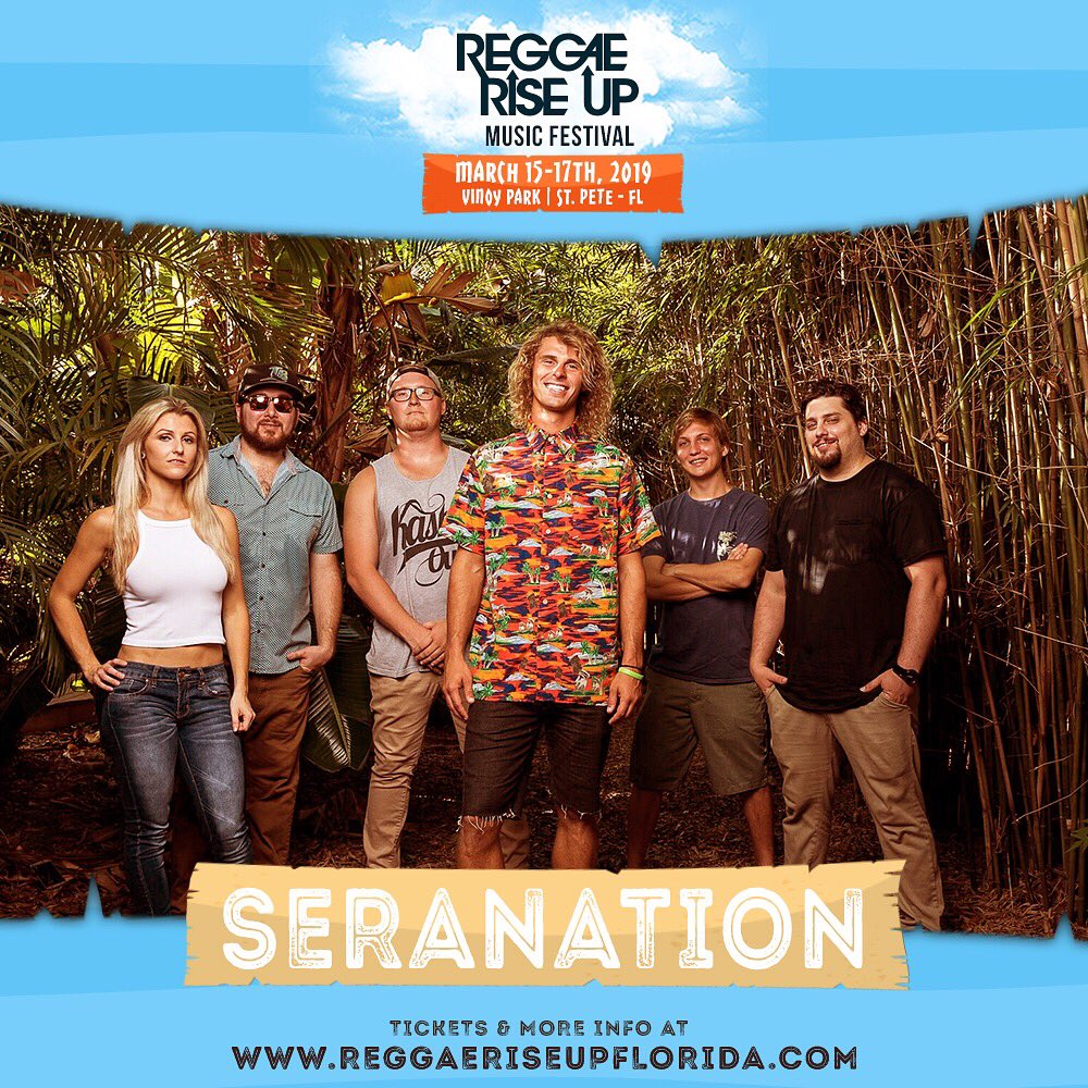 Be sure to get your tickets to <a href="/ReggaeRiseUp/">Reggae Rise Up</a> At Reggaeriseupflorida.com 🔥 we’re on Saturday the 16th ! Got a killer line up this year #reggaeriseup2018