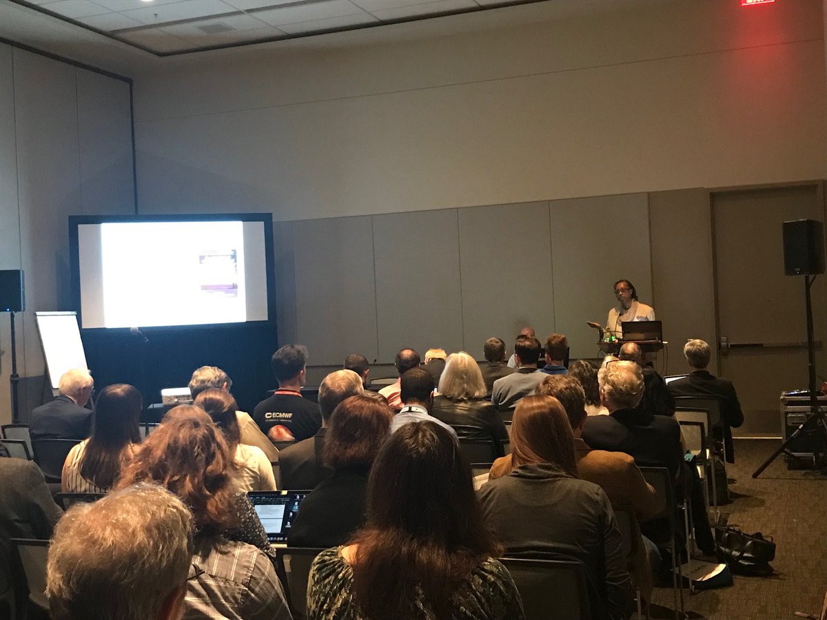 stateclimate's tweet image. VT State Climatologist, Lesley-Ann Dipigny-Giroux speaks to a full room on NCA4 at @AMS2019 @stateclimate