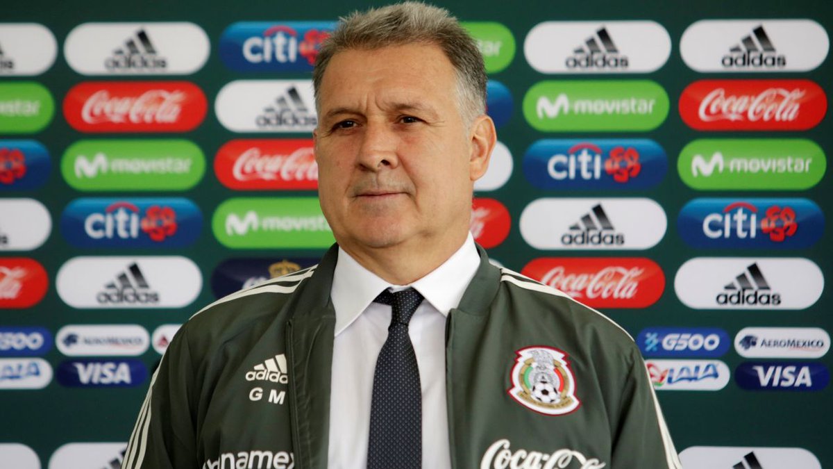 ConceptoTv3's tweet photo. #NotasRapidas
#CN3Noticias│El entrenador argentino Gerardo Martino fue presentado este lunes como nuevo director técnico de la Selección Mexicana, de cara al proceso para la Copa del Mundo Qatar 2022. https://t.co/aAU9J4Xrr1