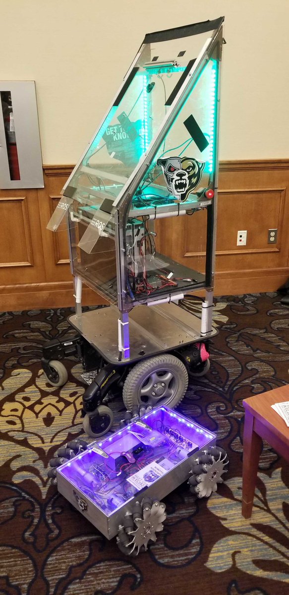 We loved chasing you all with our mini mecanum wheel robot at GrizzFest! If you'd like to get an up-close look at who we are and what we do, head over to EC182 at 7pm tonight for our first meeting of the semester!