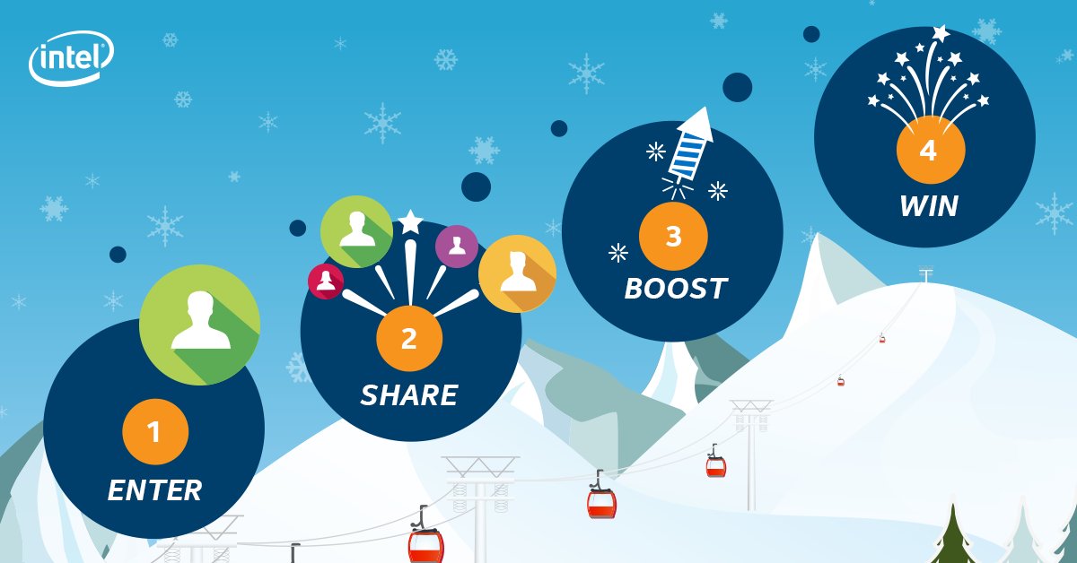 Want a chance to win a new laptop? Click the link here and follow the instructions at the top of the page to enter. intel.ly/2RAsWBn
(US residents only) #sweepstakes