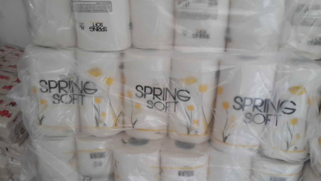 Spring soft amarillo bulto de 48 rollos 500 hojas ...04145314863