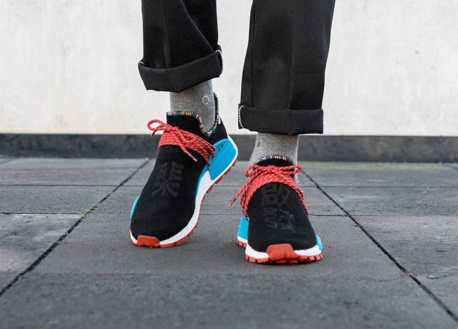 pharrell inspiration pack on feet