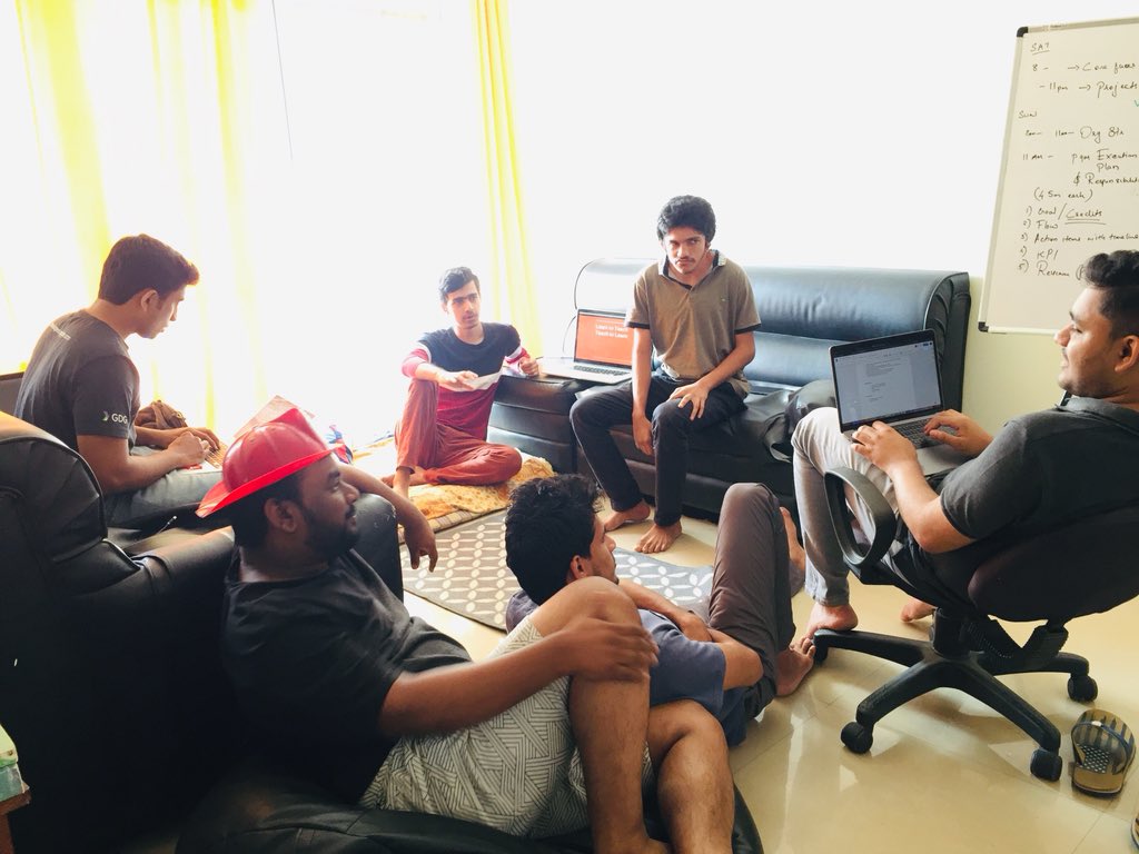 ShibinCo's tweet image. Productive Weekend @TinkerHub 

Something is brewing up 🔥 
#Kickstarting2019 #TinkerHub 

@meharmp @psbots @gksoriginal