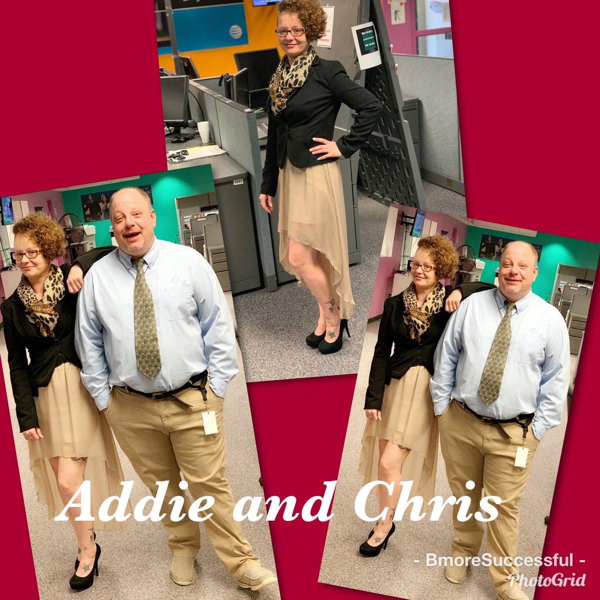 rantoulculture's tweet photo. @Kraay1972 @AddieRuelz looking fly on #DressForSuccessDay #RantoulUnited @ShellyBradley15 @JohnWilliamsWin @MajkoJaime @BossLady_Berta https://t.co/NzbO6evEJ7