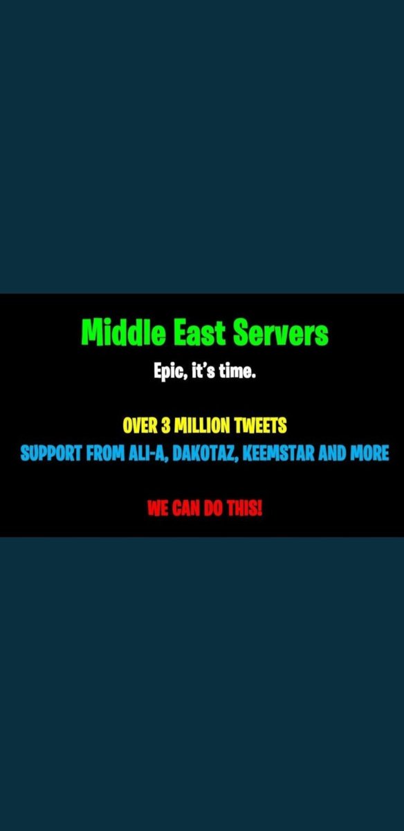 Loyi_511's tweet photo. #FortniteMiddleEastServers

lag ريتويت لايك https://t.co/rBDeLicYTh