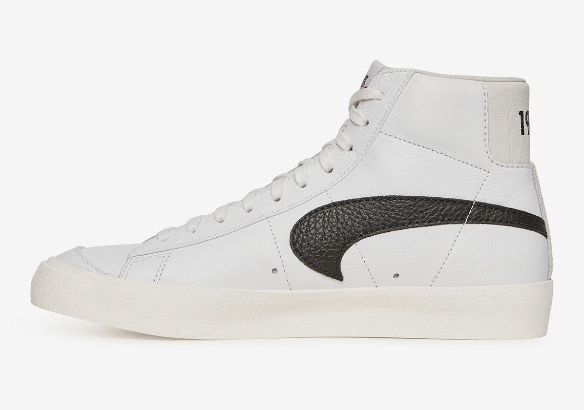 nike blazer mid upside down