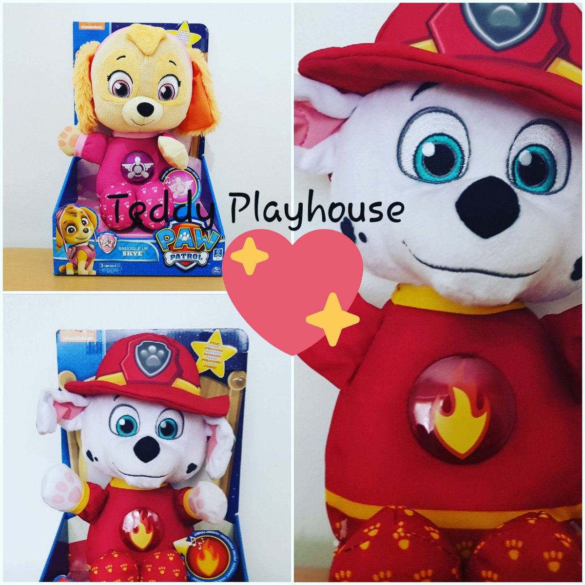argos paw patrol teddy