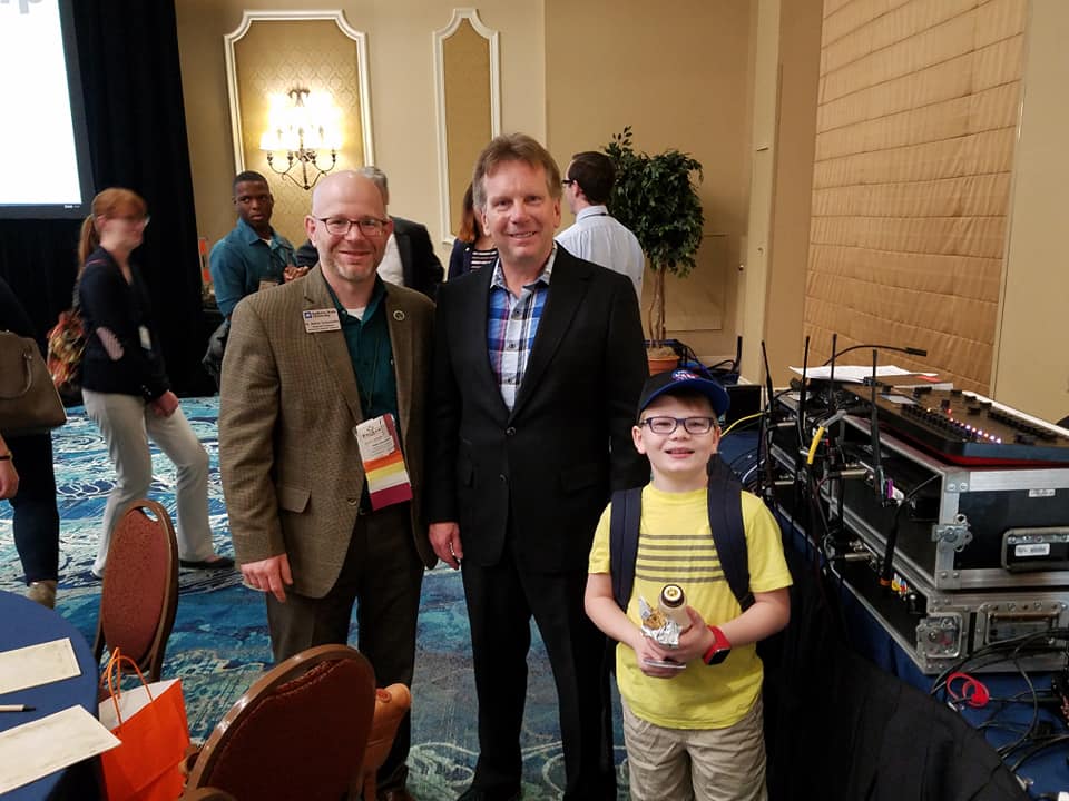 drschaumleffel's tweet photo. From this @IndstateNLSA Campus Director &amp; @BSACrossroads #SilverBeaver, THANK YOU to @BSAChief for your excellent #keynote representing @boyscouts &amp; for being so #kind to my son @NPL_Alliance #AMIOrlando #RCSM462 https://t.co/sCFkp7CEQ9