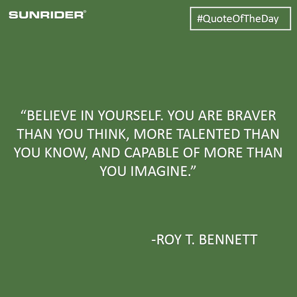 sunrider's tweet photo. #SunriderQuoteOfTheDay by #RoyBennett https://t.co/SVQHrTfB3X
