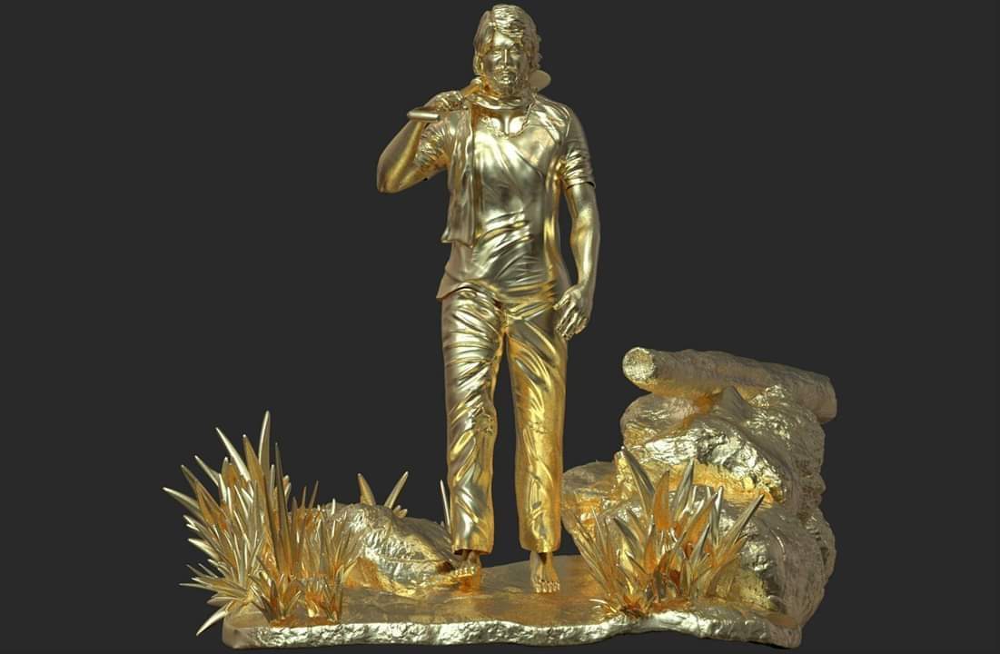 YashTrends's tweet photo. 3D Golden Statue 🔥
#HappyBirthdayYash https://t.co/e8elU4TkVZ