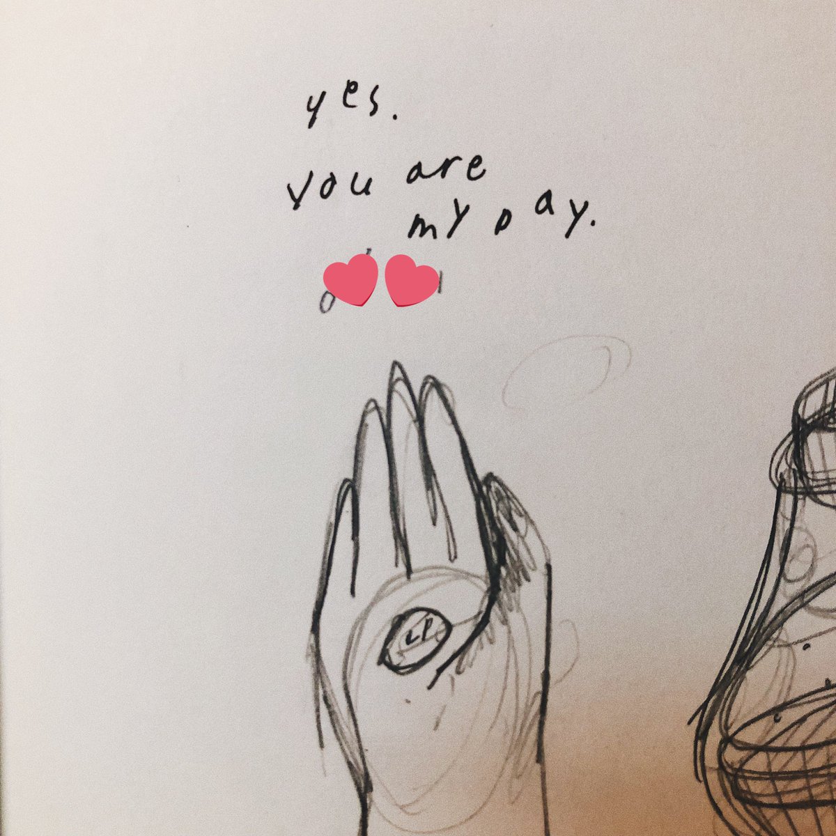 mychiiro's tweet photo. 2018 notes, πβ¨
I wanted to colour this initially, but i decided to leave it as it is because iβd like to remember that this sketch was drawn with a very full heart and warm feelings π
#day6 #myday #yamdpin https://t.co/A3tEkEvJU7