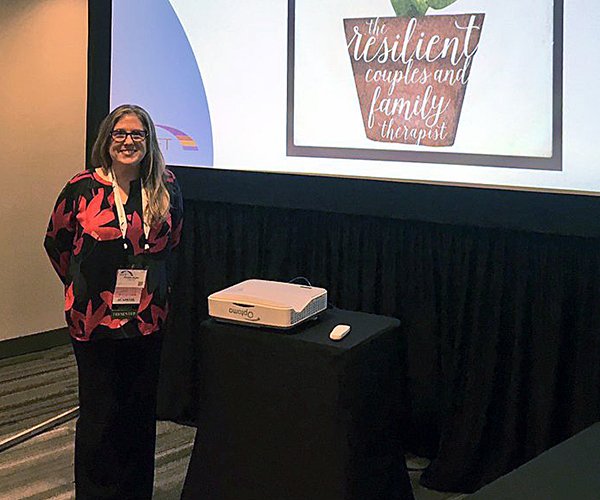 seattleustm's tweet photo. Dr. Christie Eppler, professor and MACFT program director, presented at the American Association of Marriage and Family Therapy's 2018 National Conference in Louisville, KY. https://t.co/BBQBP5SGgI #seattleustm #macft #mft #marriageandfamilytherapy https://t.co/RNapdvpRtx