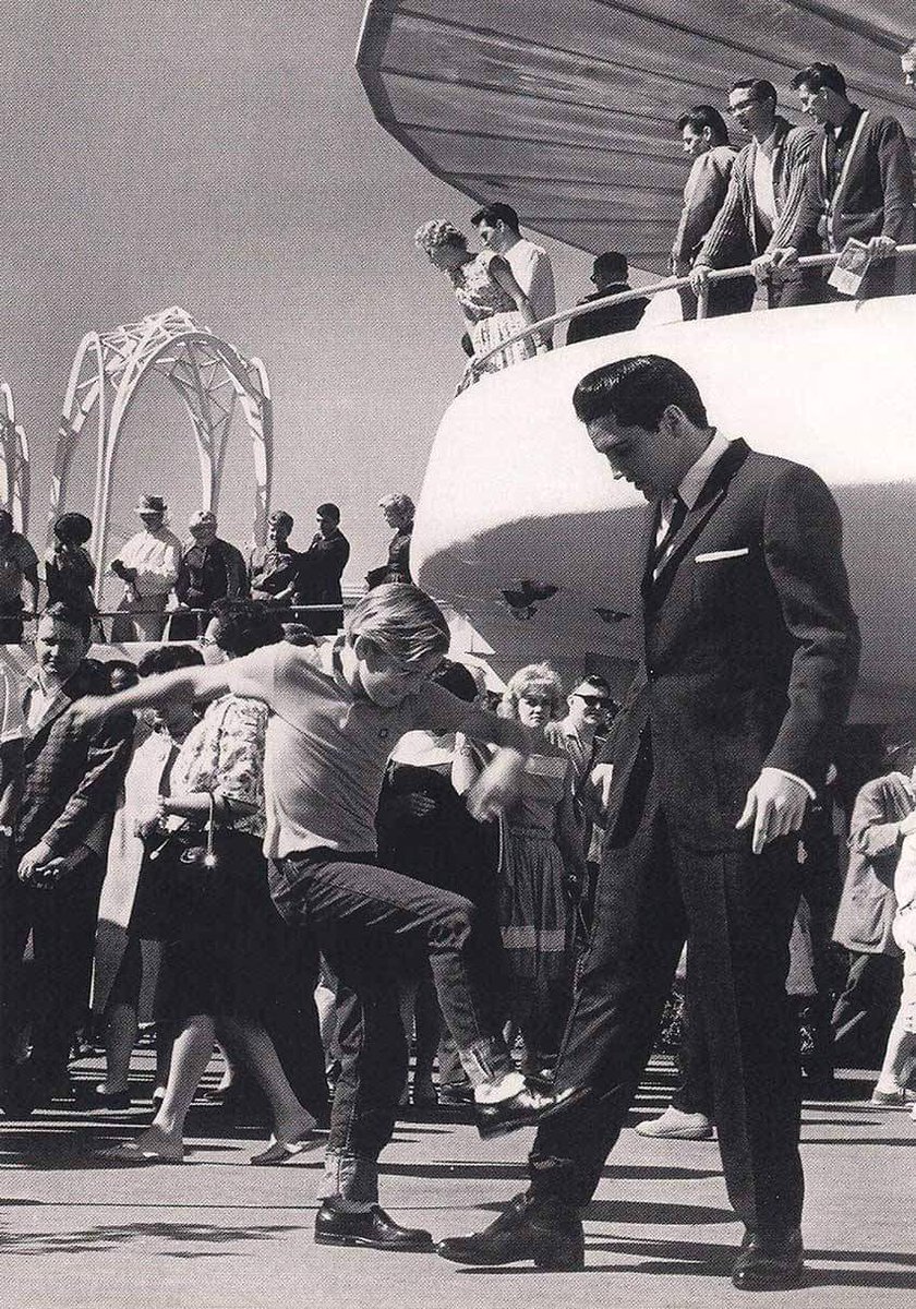 Bobby Castro On Twitter A Young Kurt Russell And Elvis Presley In The Film It Happened At The World S Fair 1963 Kurt S Role Called For Kicking Presley In The Shin Via Keepitcult
