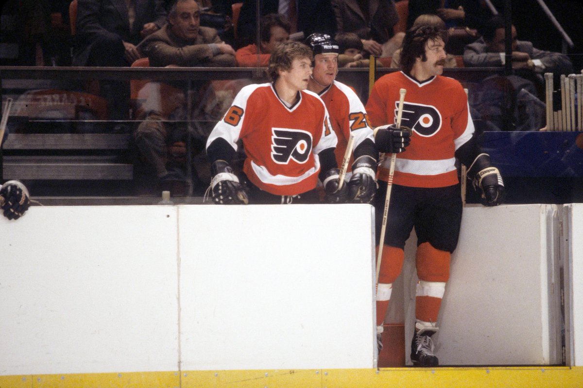 NHLPR's tweet photo. THIS DATE IN 1980: The @NHLFlyers’ 35-game unbeaten streak, the longest in North American team sports history, ended with a 7-1 L to the North Stars. #NHLStats
More TDIH: https://t.co/zVHsDQuCKp https://t.co/lSuAzyp61r