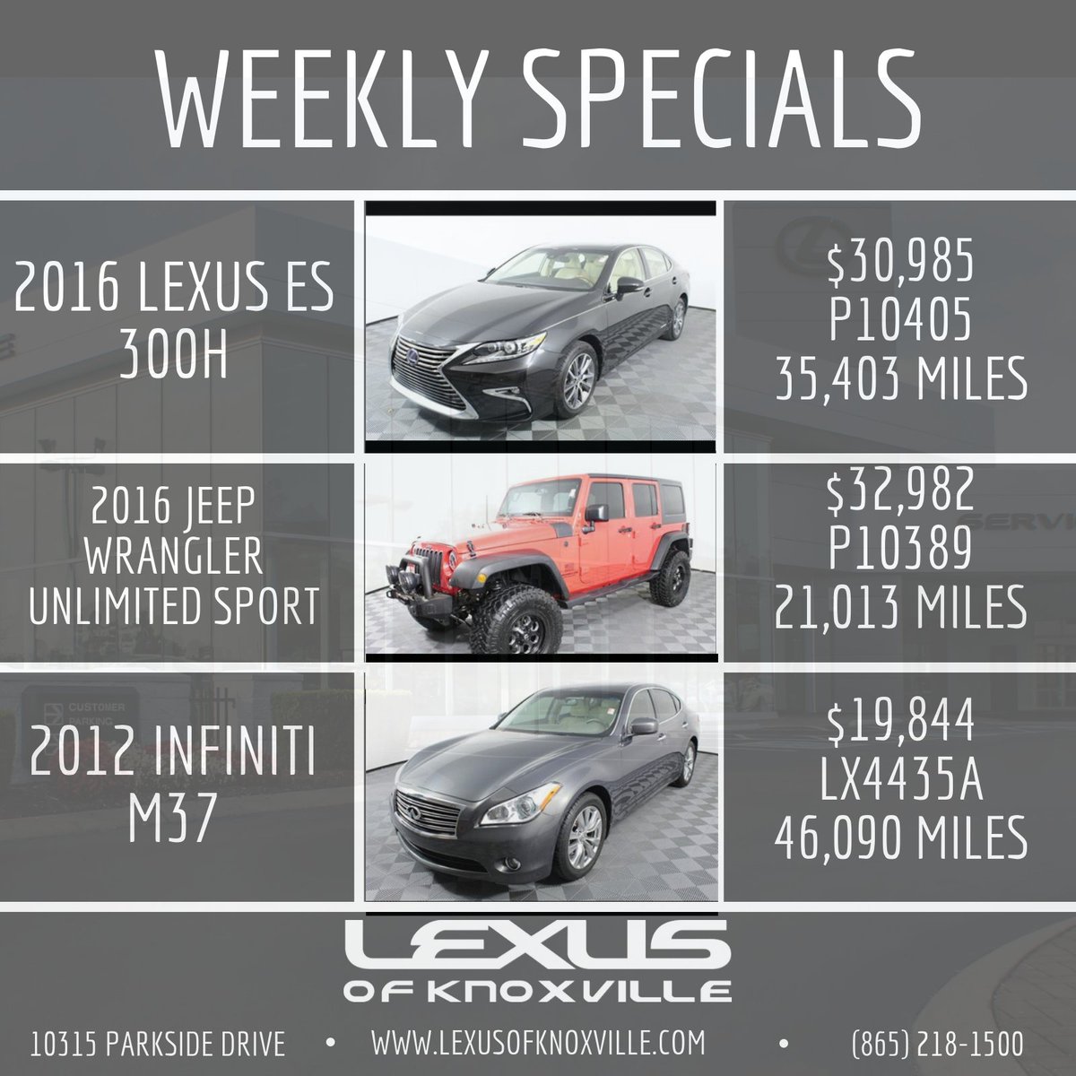 Lexus of Knoxville tweet media
