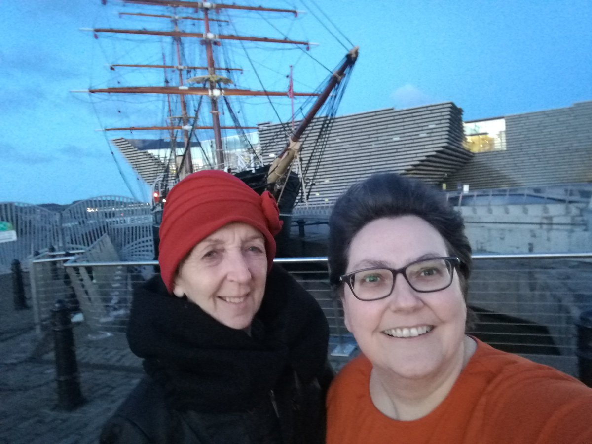 #WCDC2018 <a href="/WCDC2018/">World Community Development Conference 2018</a> and #WCDC2019 <a href="/wcdc2019/">World Community Development Conference 2019</a> Chairs Anastasia Crickley and @Clare_MacG planning the baton handover from #Ireland <a href="/MaynoothUni/">Maynooth University</a> <a href="/CWCIreland/">CWI</a>  in 2018, to #Scotland in 2019. @IACD_global @CLD_UoD <a href="/DundeeCouncil/">Dundee City Council</a> <a href="/LACDundee/">Leisure & Culture</a> @DundeeAngusCB <a href="/DiscoveryDundee/">Discovery Point</a> <a href="/VADundee/">V&A Dundee</a>