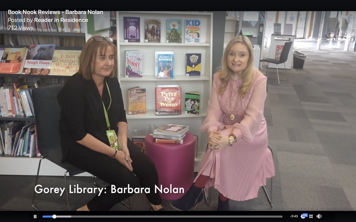 wexfordreader's tweet photo. Each month we feature a book selection from a different library at Wexford Library Services, as part of the ‘Book Nook’ we ask a librarian to discuss some of their favourite children’s titles. @wexlibraries #books #bookstagram #vanessakirby #barbaranolan #marysavage #alanbutler https://t.co/7npDzwinY2