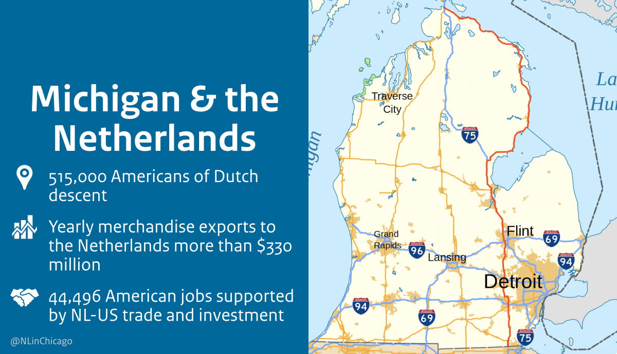NLintheUSA's tweet photo. Dutch State Secretary @MonaKeijzer started her visit to the US by meeting with Michigan Governor @GretchenWhitmer and members of the Dutch business community in the automotive industry in Detroit: https://t.co/5XDUGYMY8S #NLinChicago https://t.co/c0yJwvVf6L