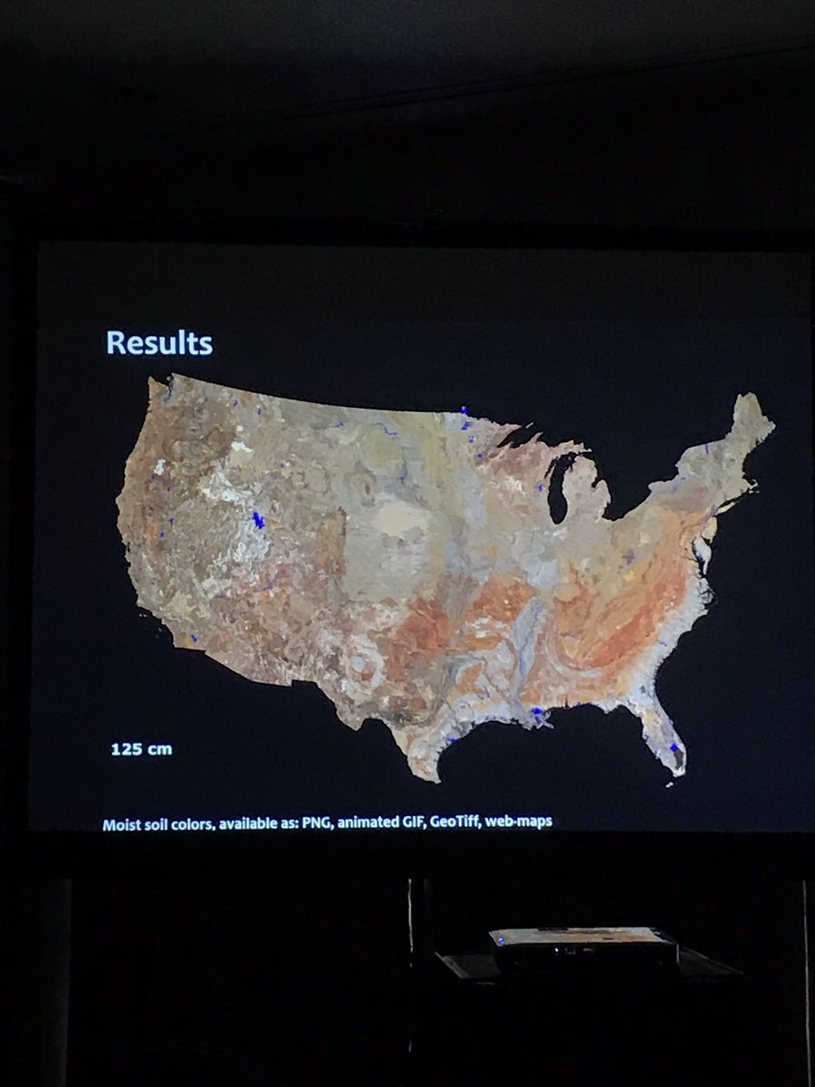 DrylandAlgae's tweet photo. @DylanBeaudette showing off how mesmerizing soils can be. #SSSAmtg #soilcolor #Soil https://t.co/CVsdUOyANo