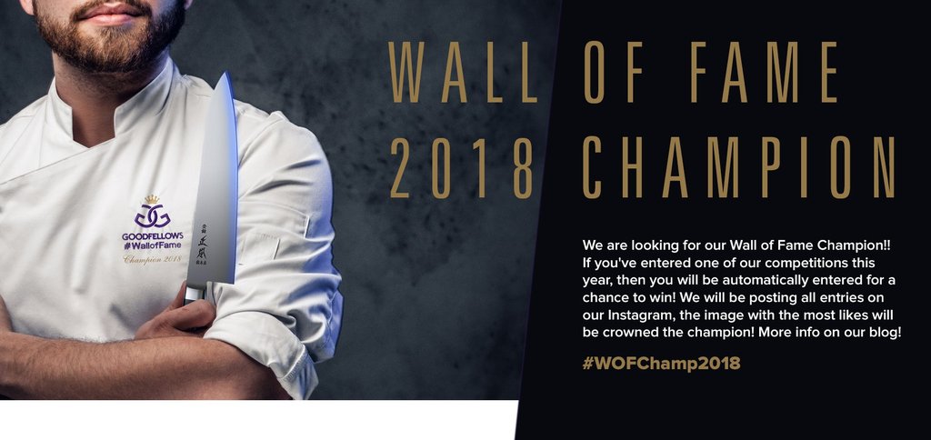 GoodfellowsLtd's tweet photo. Who's been following along with our Wall of Fame competition? 

Winner will be revealed very soon! In the meantime, head over to our Instagram and see if you've featured: https://t.co/4FQjuPJt6K

#WOFChamp2018 https://t.co/yjxGdOgfza