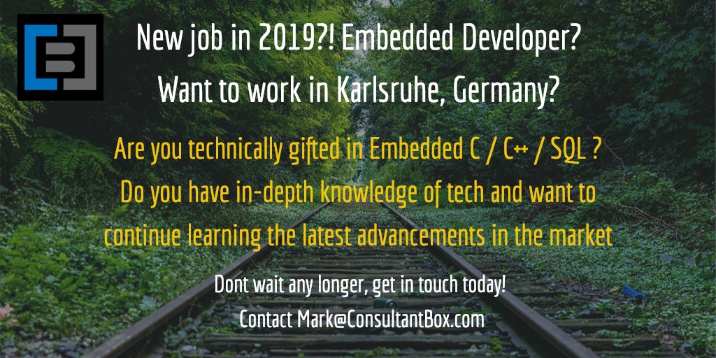 Are you technically gifted in #Embedded #C / #C++ / #SQL ? Do you have in-depth knowledge of tech and want to continue learning the latest advancements in the market - Get in touch today!