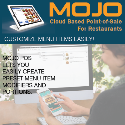 mojoyofoodbiz's tweet photo. MOJO Point-of-Sale makes it easy for restaurants to setup a central menu &amp; create preset modifiers and item portions. MOJO POS is only $79 / month and there is no contract! https://t.co/9XaOWliPCF
#pointofsale #POSforrestaurants #restaurantPOS #easytousePOS #MOJOPOS #bestPOS https://t.co/FNDqDLsBG7