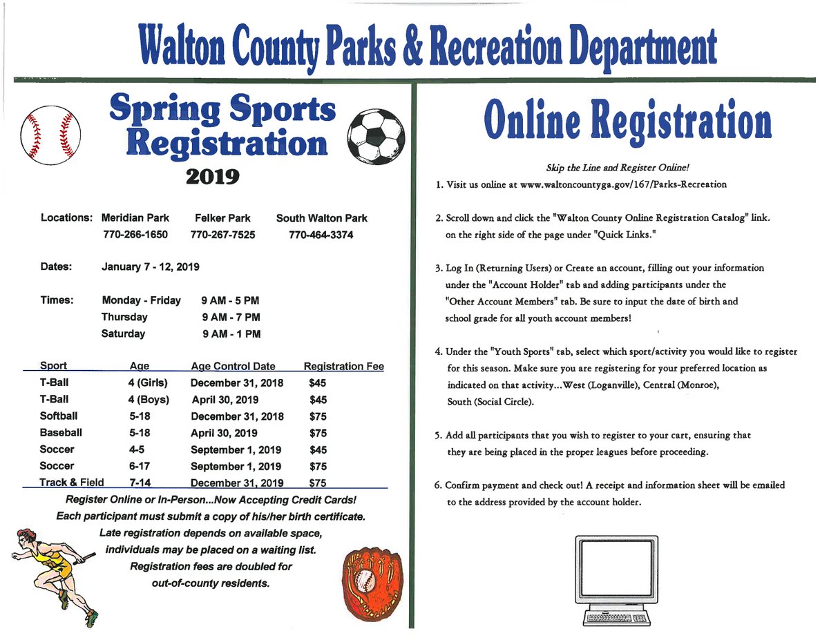 Spring registration is underway!  Spaces are limited and are filling up fast.