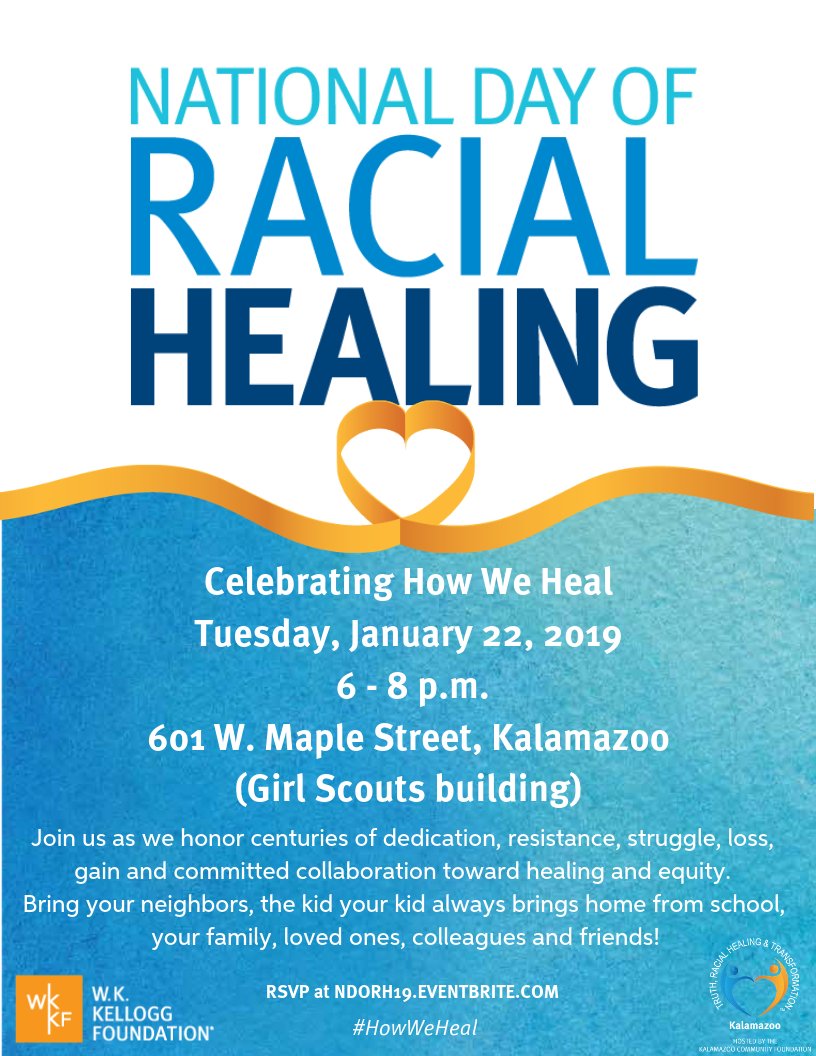 Have you RSVP'd for National Day of Racial Healing yet? 
ndorh19.eventbrite.com 

#NDORH19
#HowWeHeal