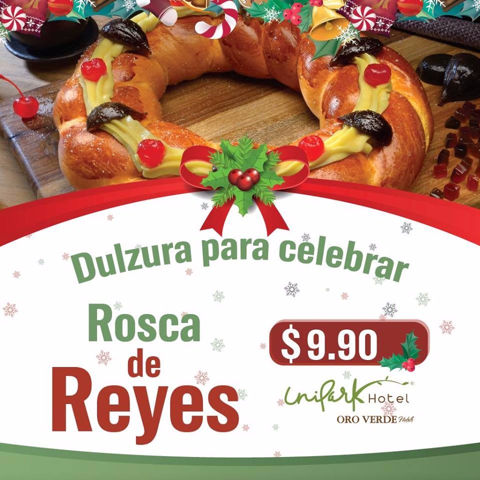 Buenas noticias! ¡Todavía tenemos Roscas de Reyes en nuestro restaurante Unideli! Ven por ellas y llévate una recién salida del horno hasta agotar stock ❤ #Promo #OroVerde #RoscaDeReyes