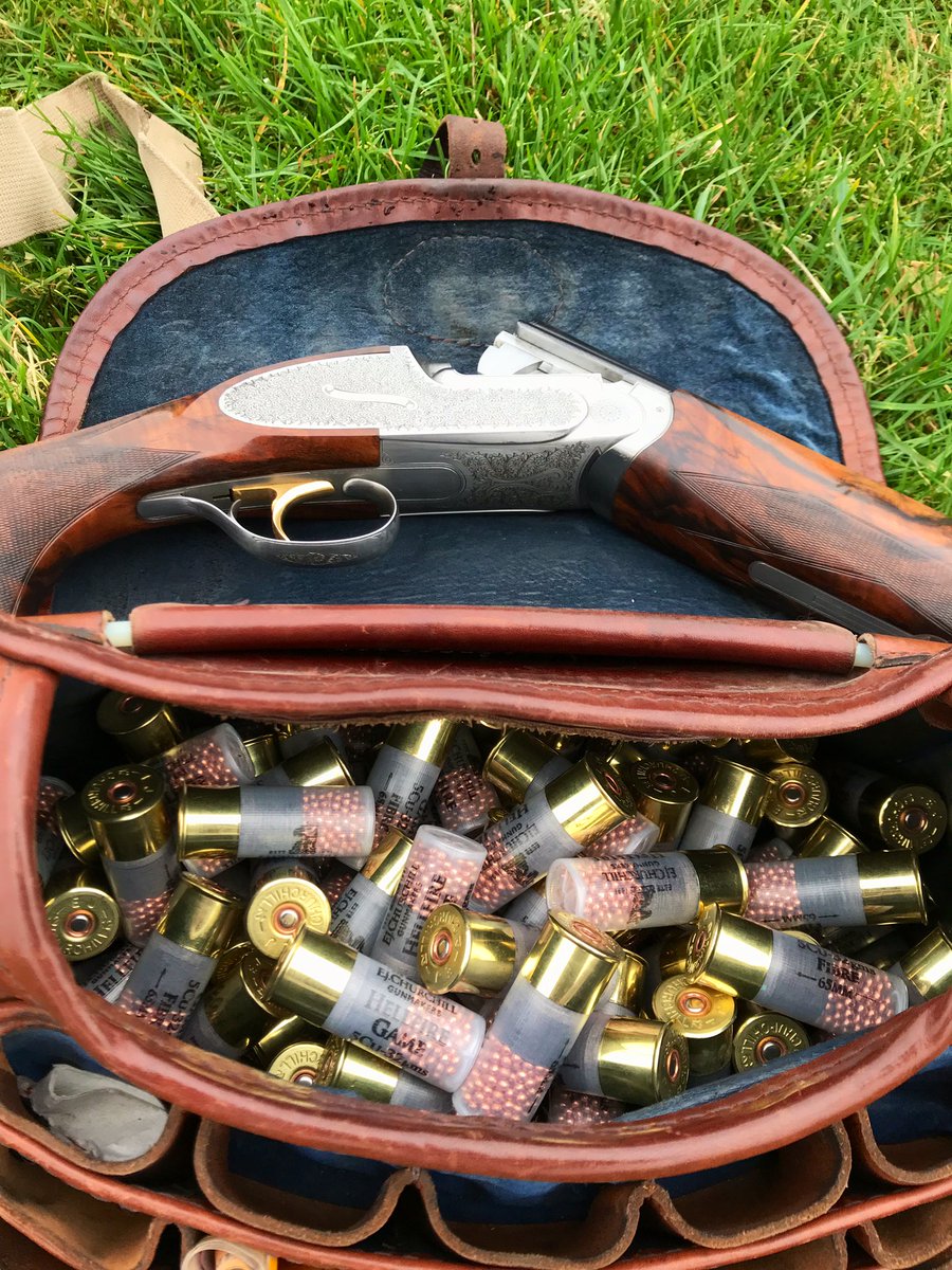 RWJFenwick's tweet photo. Looking good the @EJChurchill #Hellfires in the sun today! We were the first company to use copper coated game cartridges over 20 years ago and still leading the way! #awesomeshells #teamhellfire https://t.co/zyH7pmJzvW