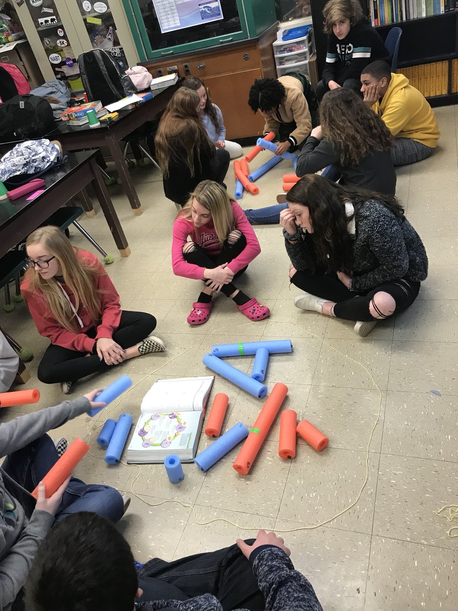 HCS_ScienceDept's tweet image. @KecoughtanHigh Biology students use different materials to show their knowledge of cell division. #hcsscience @HamptonCSchools @knichmass #WeAreHCS