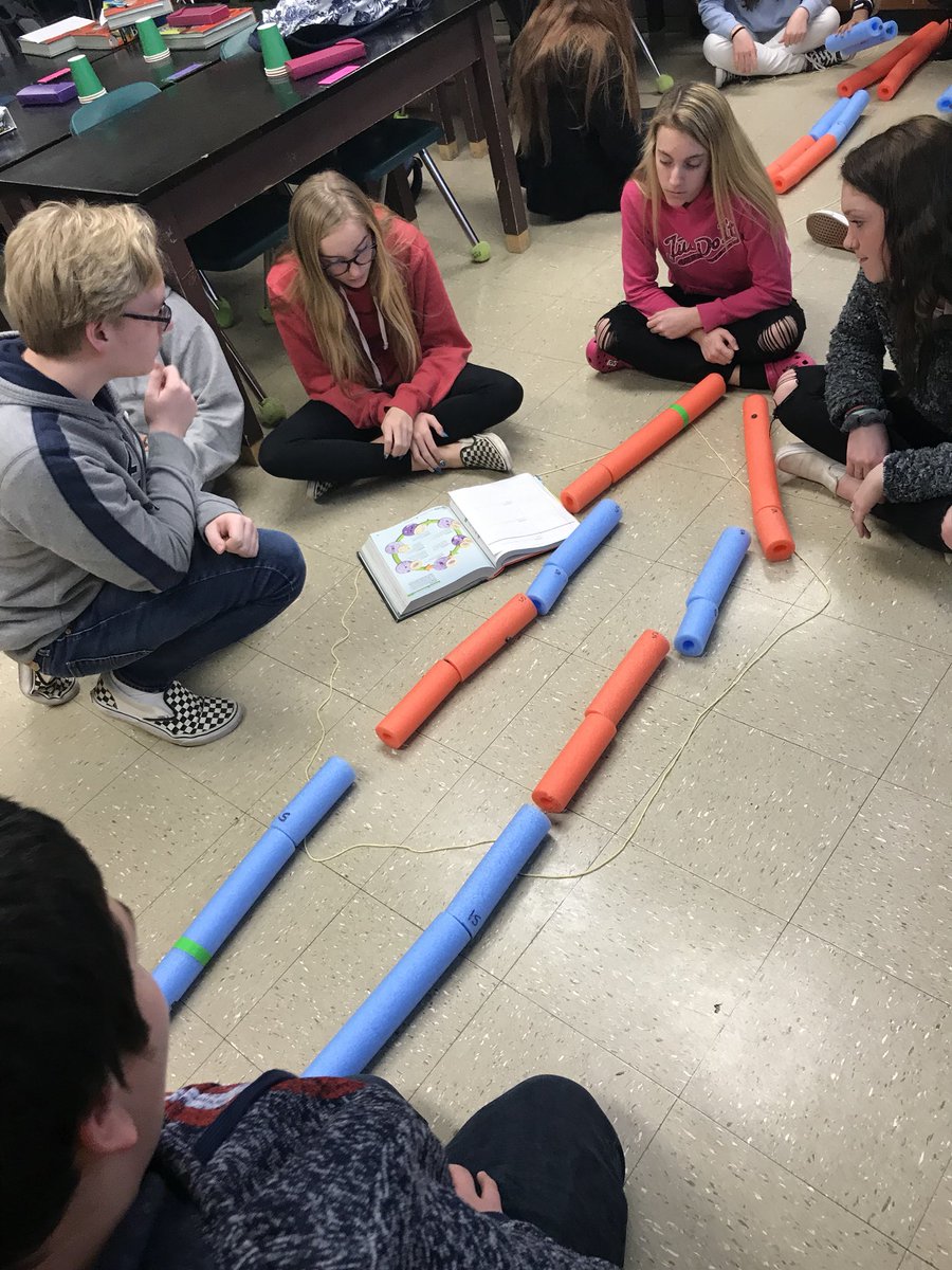 HCS_ScienceDept's tweet image. @KecoughtanHigh Biology students use different materials to show their knowledge of cell division. #hcsscience @HamptonCSchools @knichmass #WeAreHCS