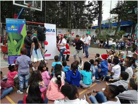 TCS_Latam's tweet photo. Voluntarios de TCS Ecuador compartieron con 118 niños de la Fundación Hermanos Miguel. Participaron de actividades y juegos para divertir a los pequeños #TCSVolunteering #DiversityandInclusion https://t.co/9Vzk80W4Ip