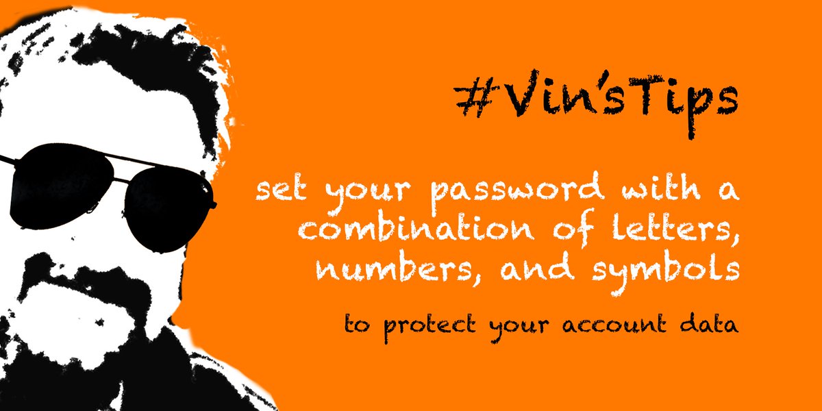 knowify's tweet photo. #VinsTips
Make sure your password uses a unique combination of letters, numbers, and symbols to protect your account data!
#datasecurity #basicsetup https://t.co/tIcYciSpMu