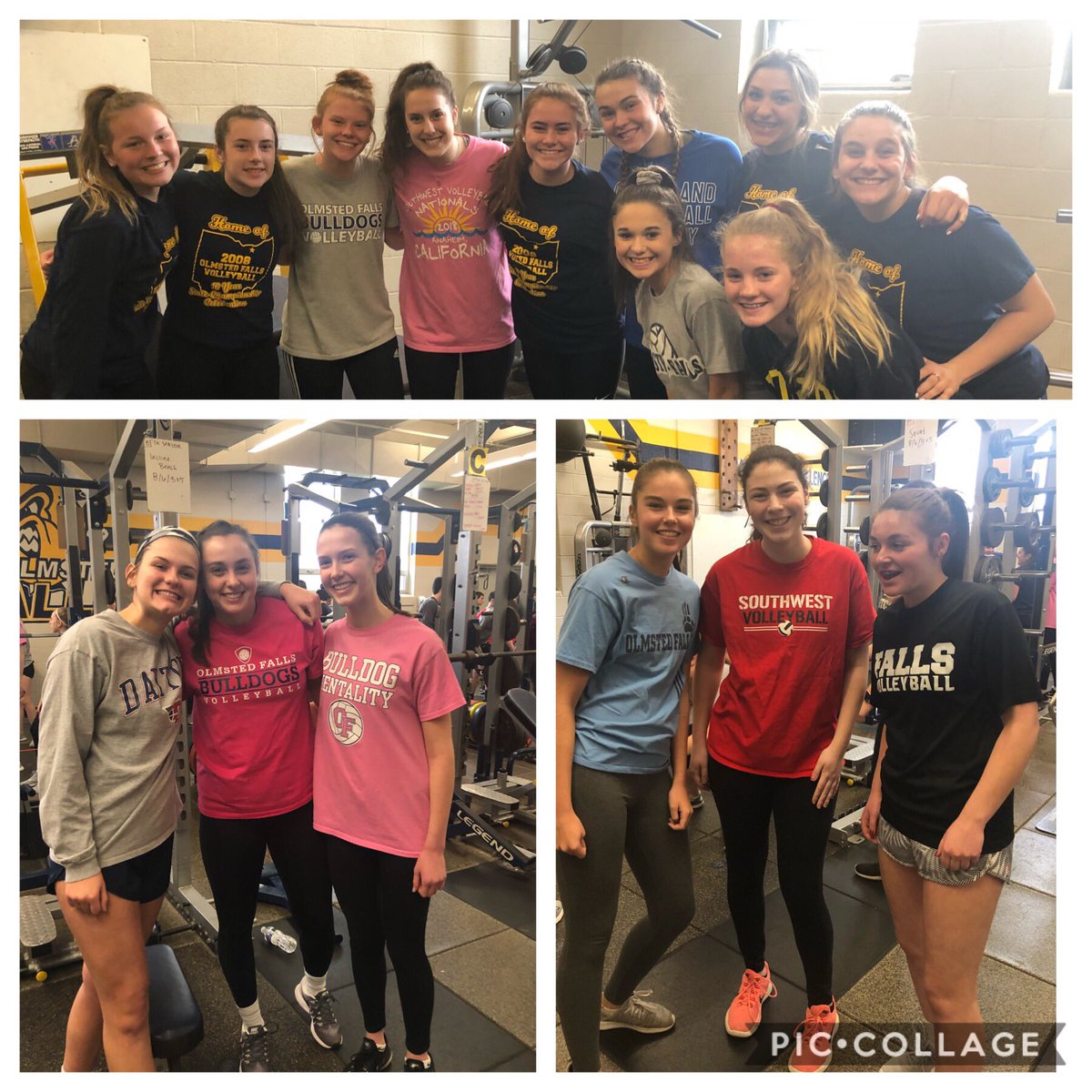 ofvolleyball's tweet photo. The 2019 season starts today, ladies! We are in it to win it! #girlswholift #OFVBβ€οΈ https://t.co/FgH2qcv0Jf