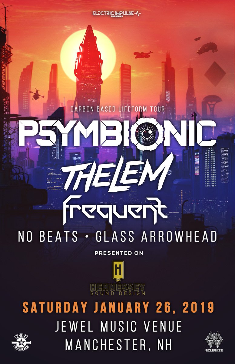 DJKnowledge's tweet image. 1/26 #NewHampshire 
Catch @Psymbionic when he makes his stop in Manchester, NH! 
Save $$$ when buying your tickets from The #ColumnsofKnowledge Store: hive.co/l/psymbionicnh #Psymbionic