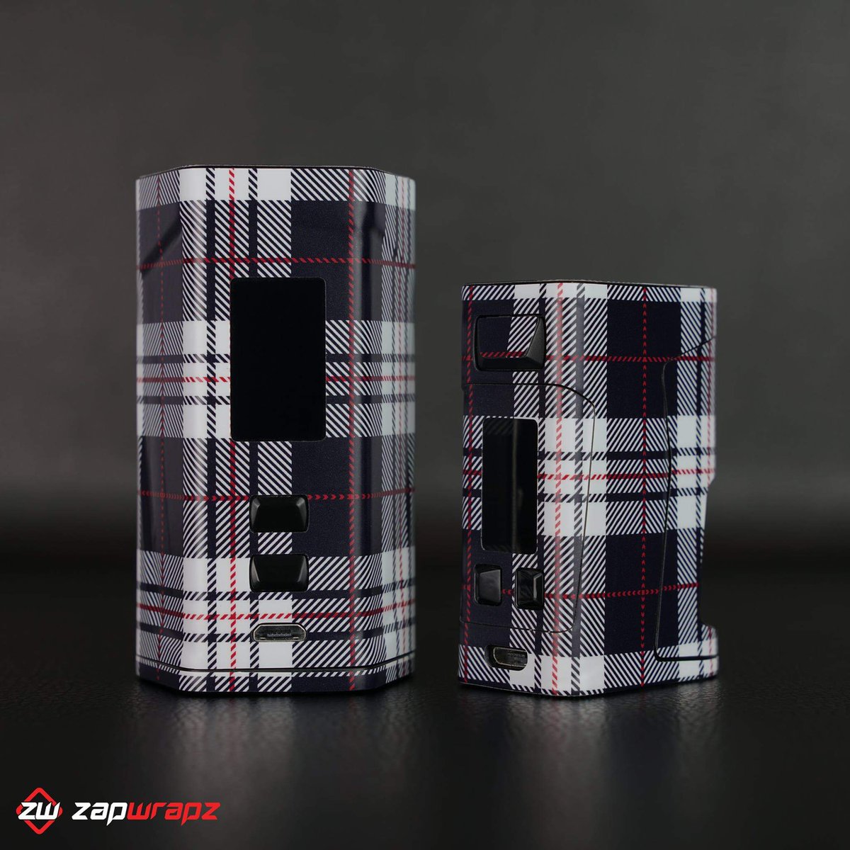 Have you seen our Tartan Collection?
Have a look at them on your device
zapwrapz.com/10-designs
#vape #vapefam #vapelife #vapepics #vapelove #modwraps #tartan #zapwrapz