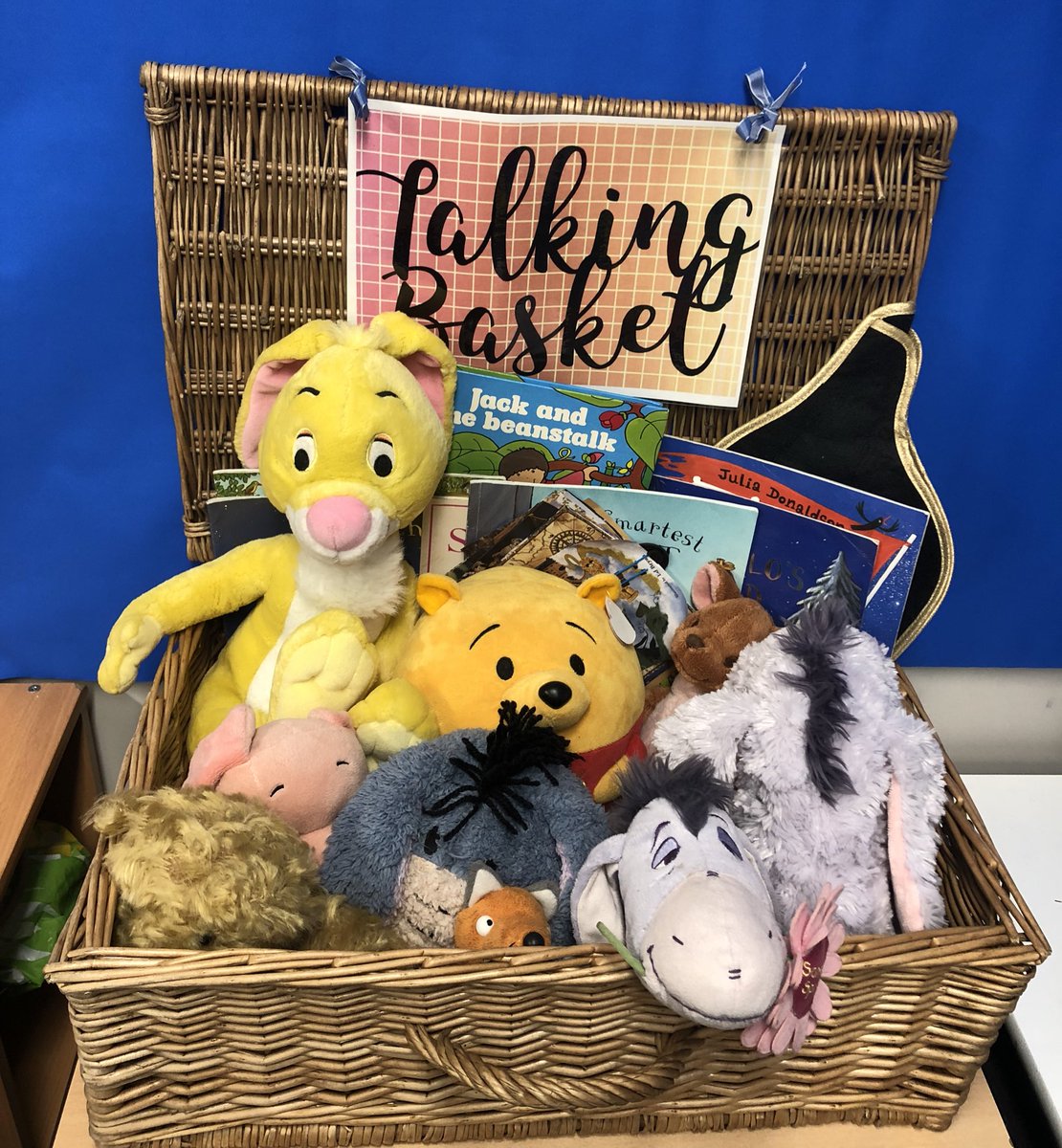 JuliaAdamsStB's tweet photo. New topic introduced using our #TalkingBasket where chn sort and organise the resources by type and engage in collaborative shared thinking. They added some good questions... which will be researched and answered during topic lessons. #CognitaWay #Year2 #Topicteaching #booktheme https://t.co/IPm5SIVTVQ