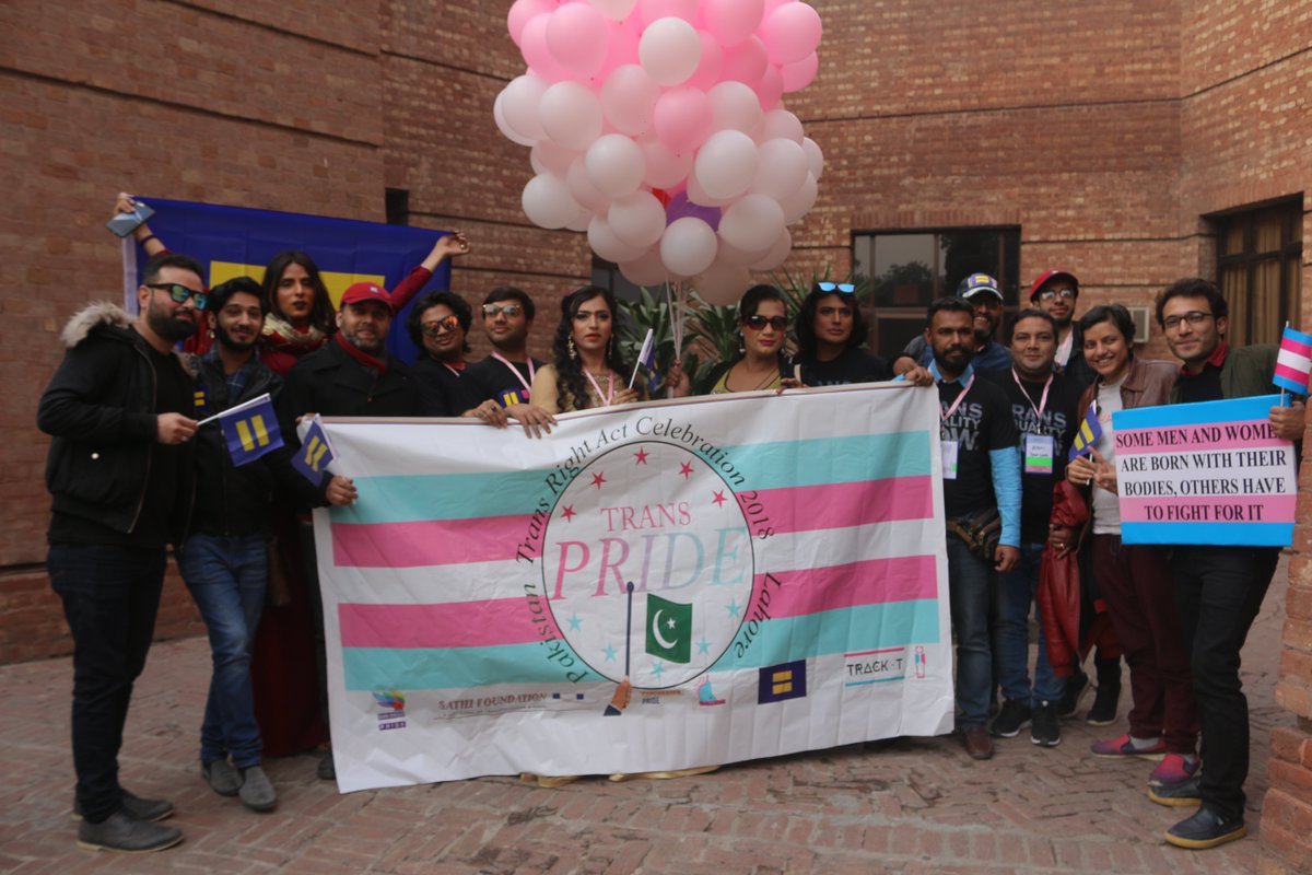Trans Pride Pakistan group photo