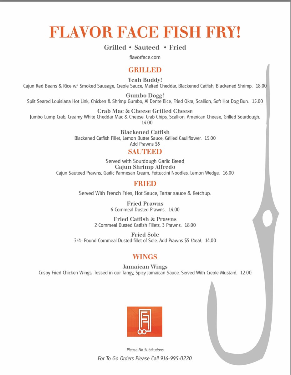 Flavor Face Fish Fry!!! Coming this weekend!! Sat &amp; Sun 12-6 PM. 1100 Richards Blvd, Sacramento, Ca!!
