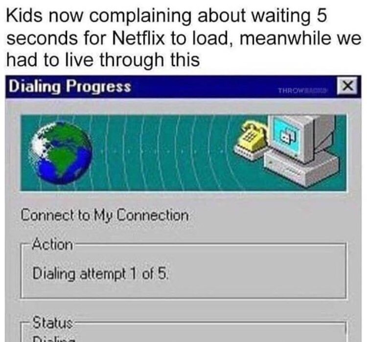 TheTotoro226's tweet image. Truth #netflix #aol #dialupmodem #kids #TheStruggleIsReal