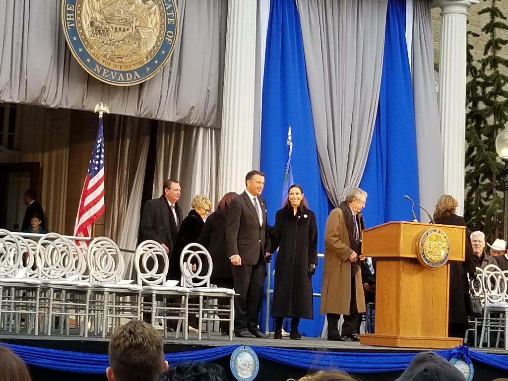 Inauguration. #homemeansnevada